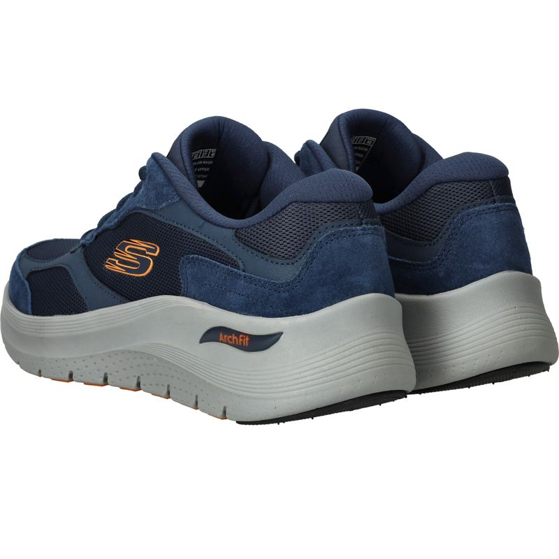 Skechers Arch Fit 2.0 The Keep Sneakers Blauw Heren