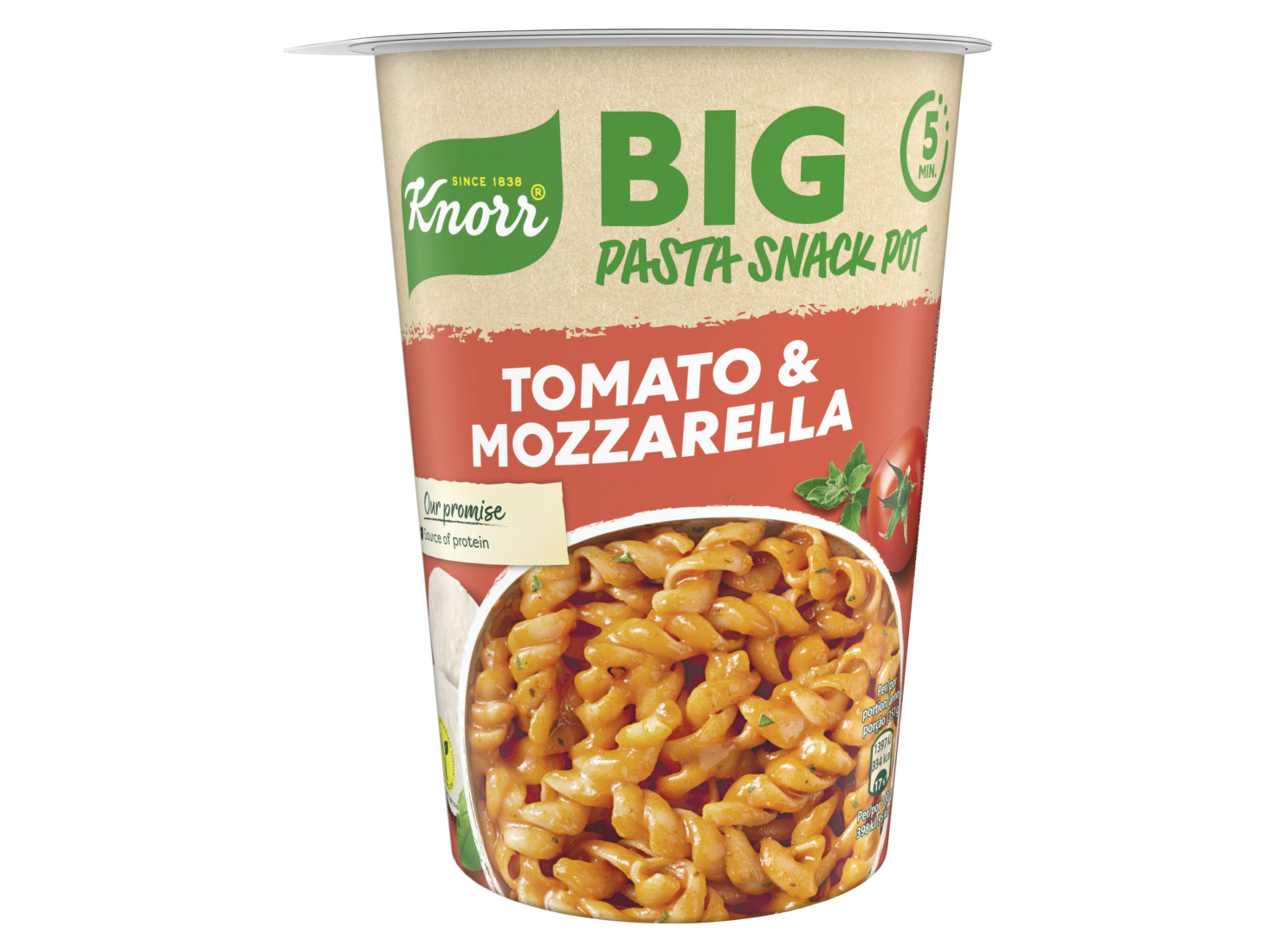 PASTA POT KNORR TOMATE MOZARELA BIG 93G
