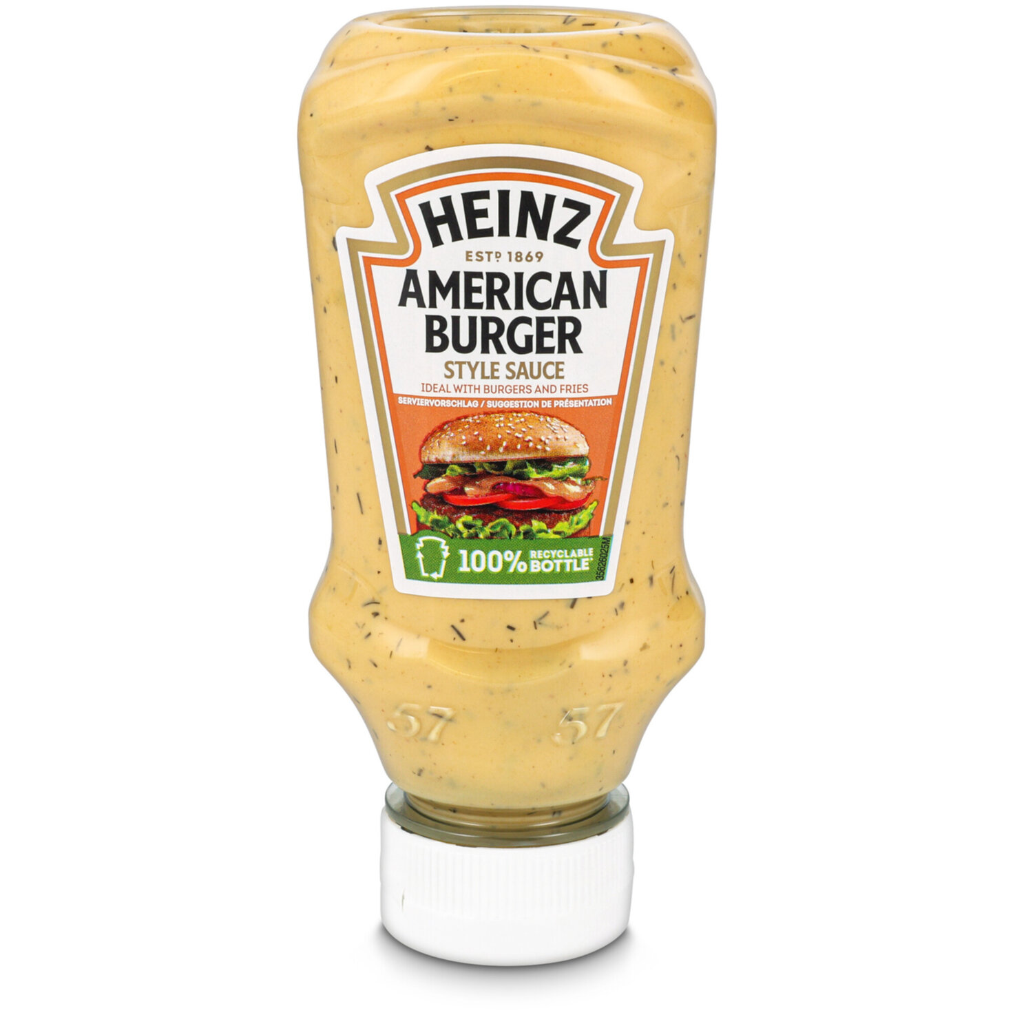 Heinz Sauce American Burger