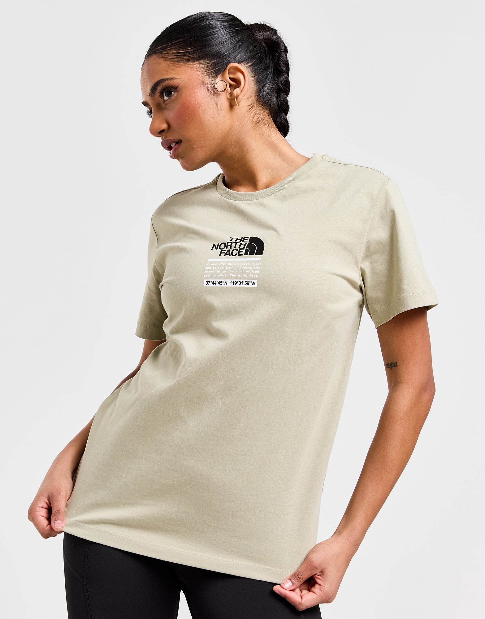 The North Face T-shirt Notes Boyfriend Femme