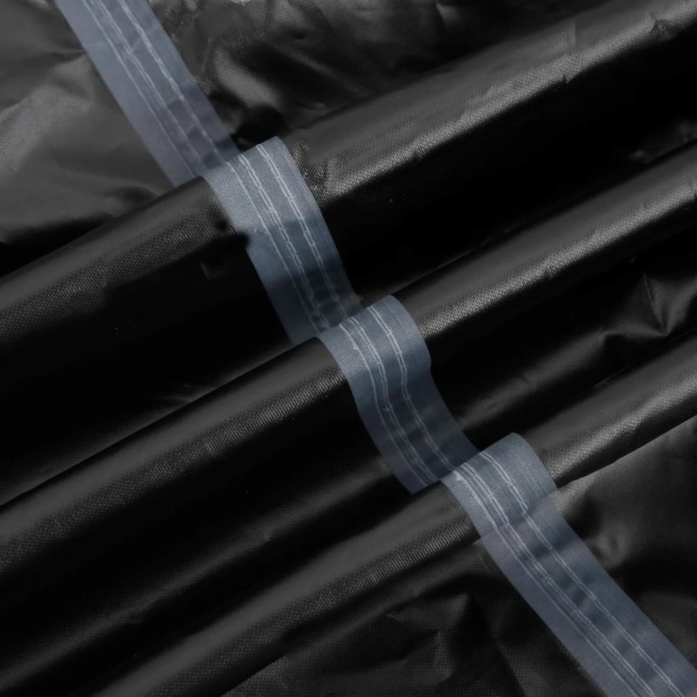Housse de salon de jardin noir 135x135x90 cm imperméable 420d