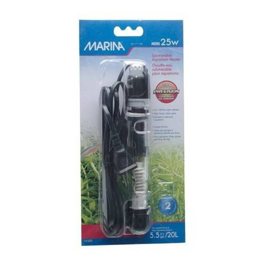 Aquecedor de aquário em miniatura Marina