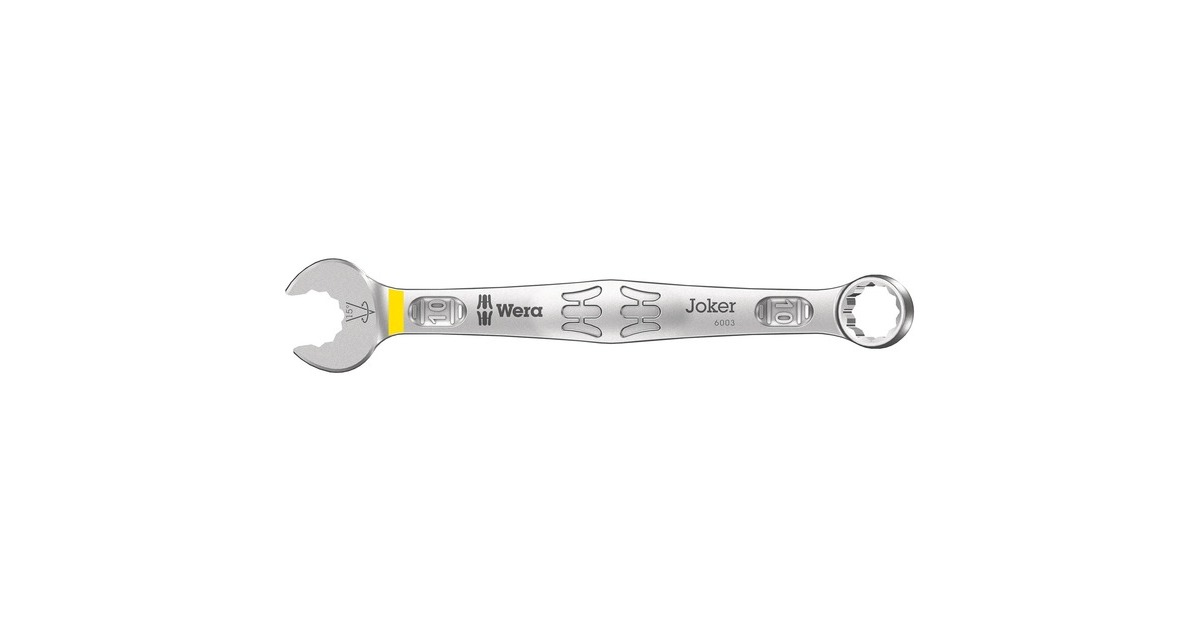 Wera9641 Magneetstrip 6003 Joker 2 ringsteeksleutelset moersleutel  (5‑delig)