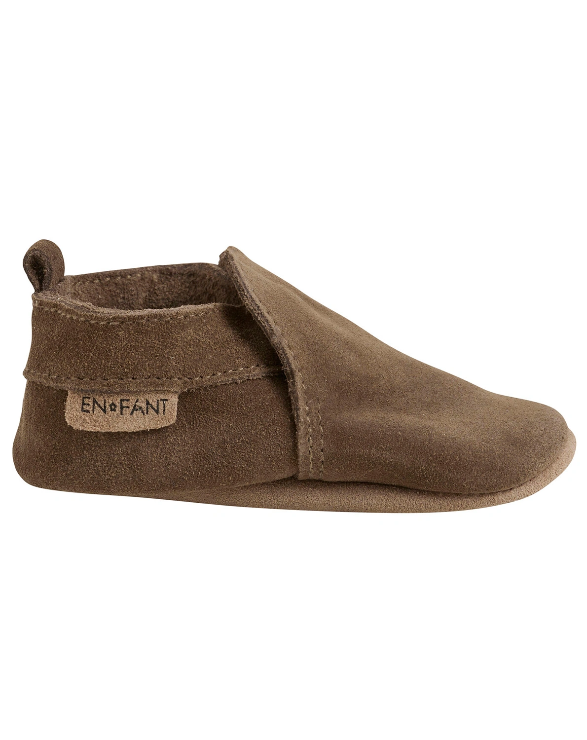 Krabbelschuhe SOLID in acorn