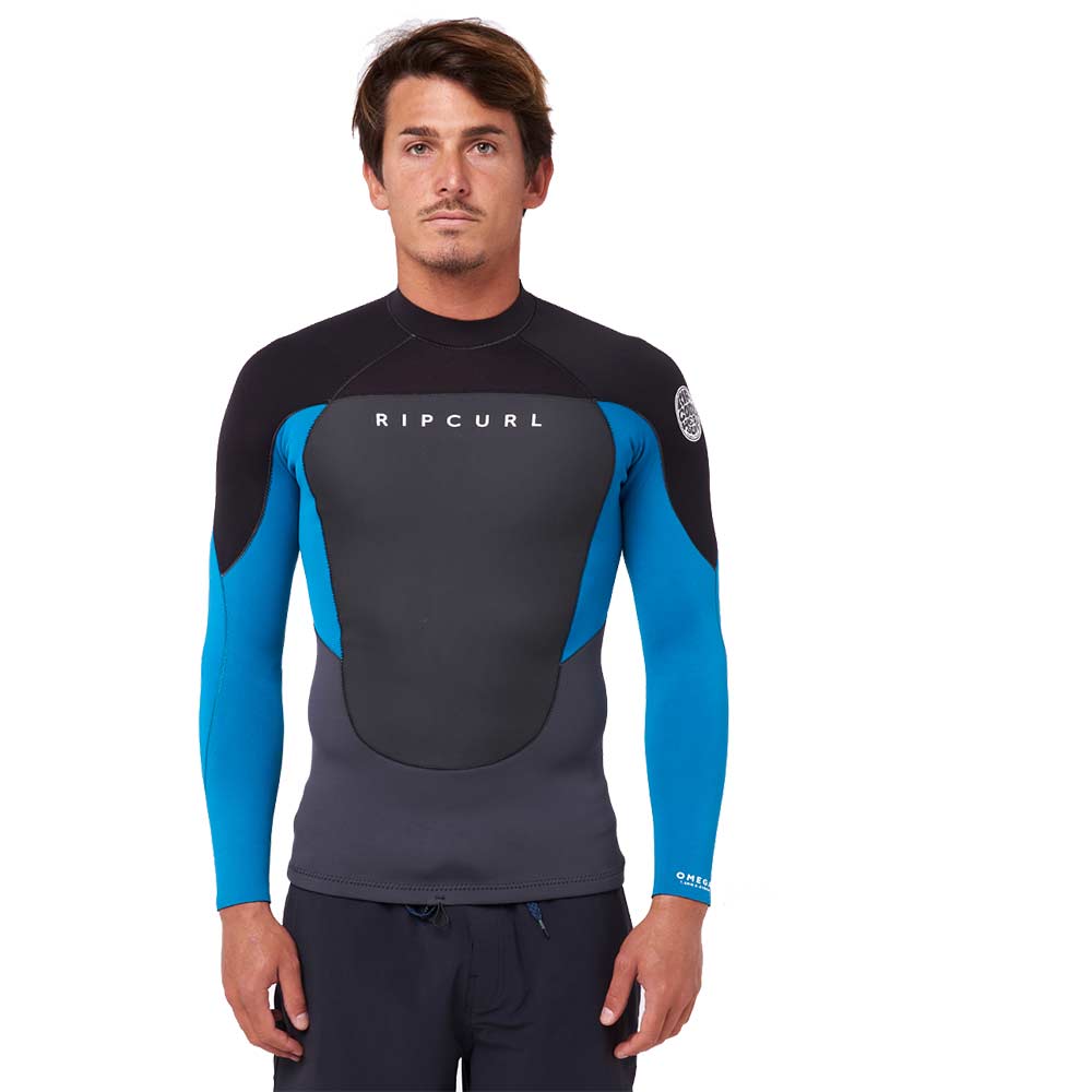 Rip Curl Omega Langarm Neoprenjacke Herren blau