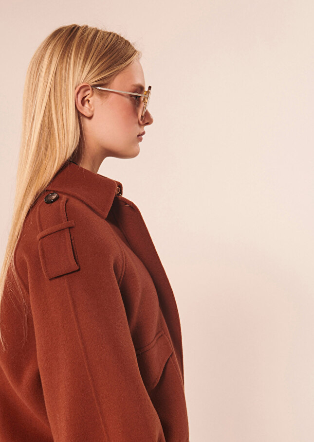 Blouson Bettymarron en laine double face