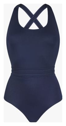 Maillot de bain 1P Menstruel - Flux moyen - Bleu Marine