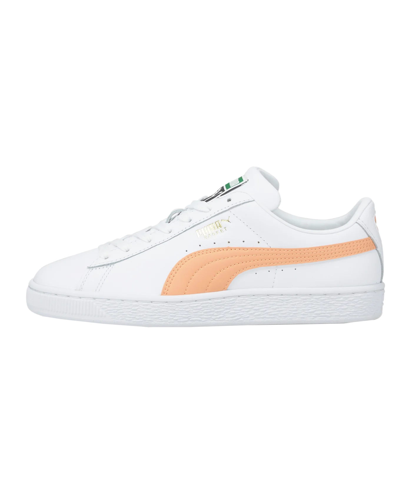 PUMA Basket Classic XXI Weiss Orange F17