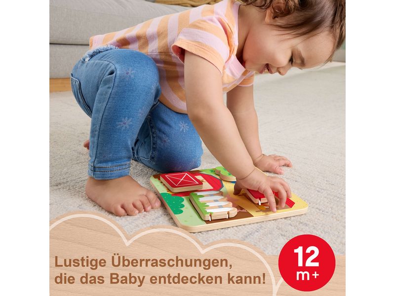 Fisher-Price Beschäftigungsspielzeug Guck-Guck-Spiel aus Ho Lernspielzeug