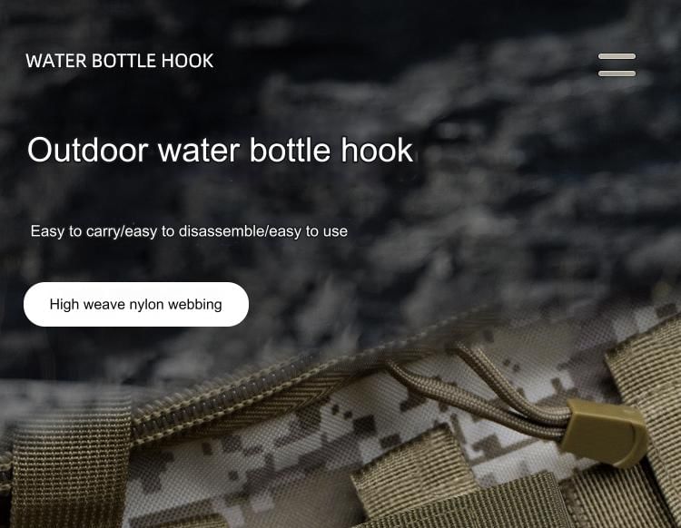 Worthbuy - Draagriem voor drinkfles met gesp / set