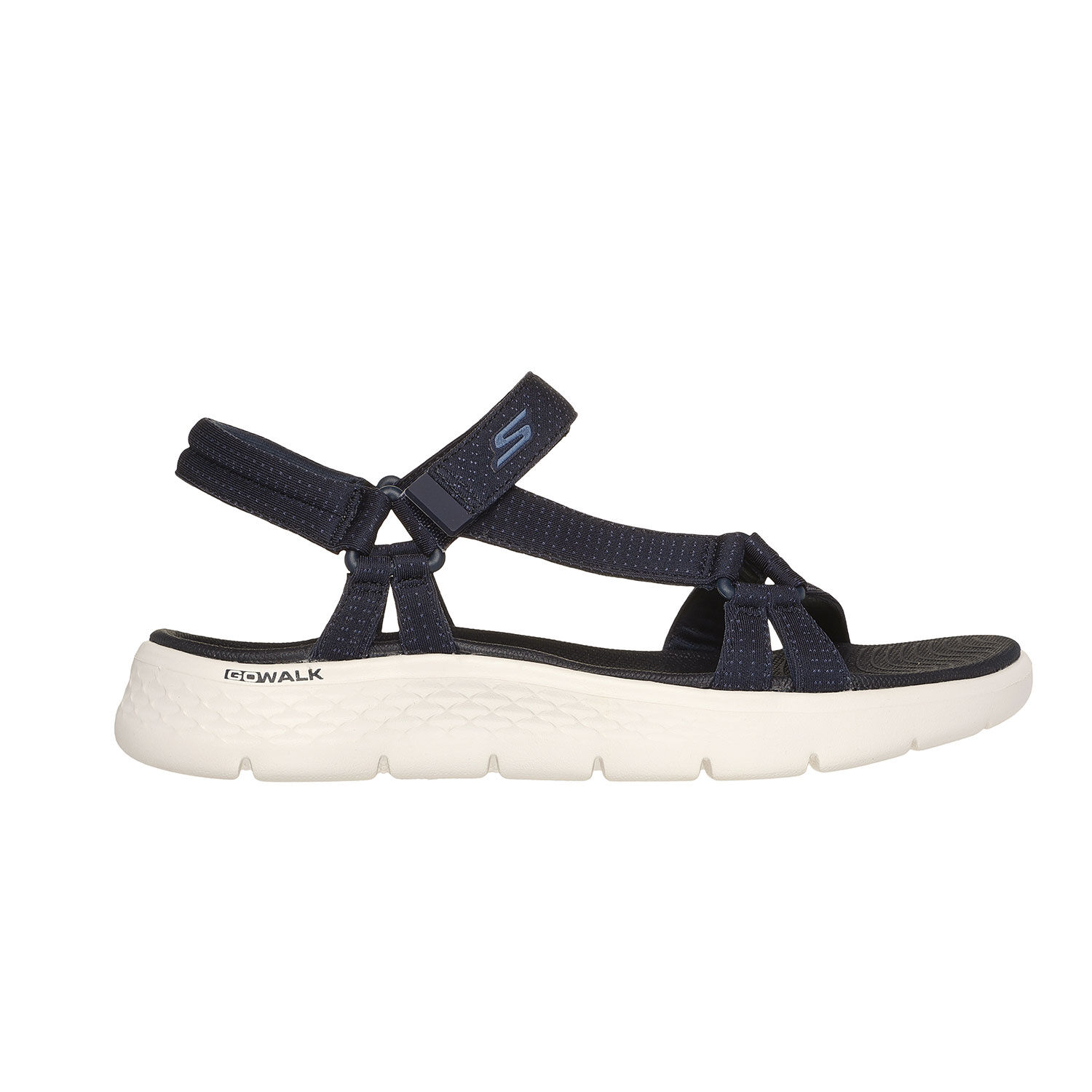 SKECHERS GO WALK Sandale aus weichem Textil