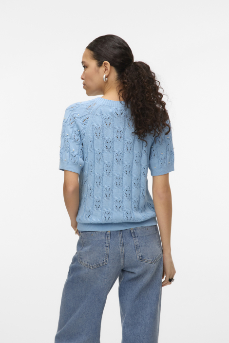 Vero Moda blauwe dames t-shirt