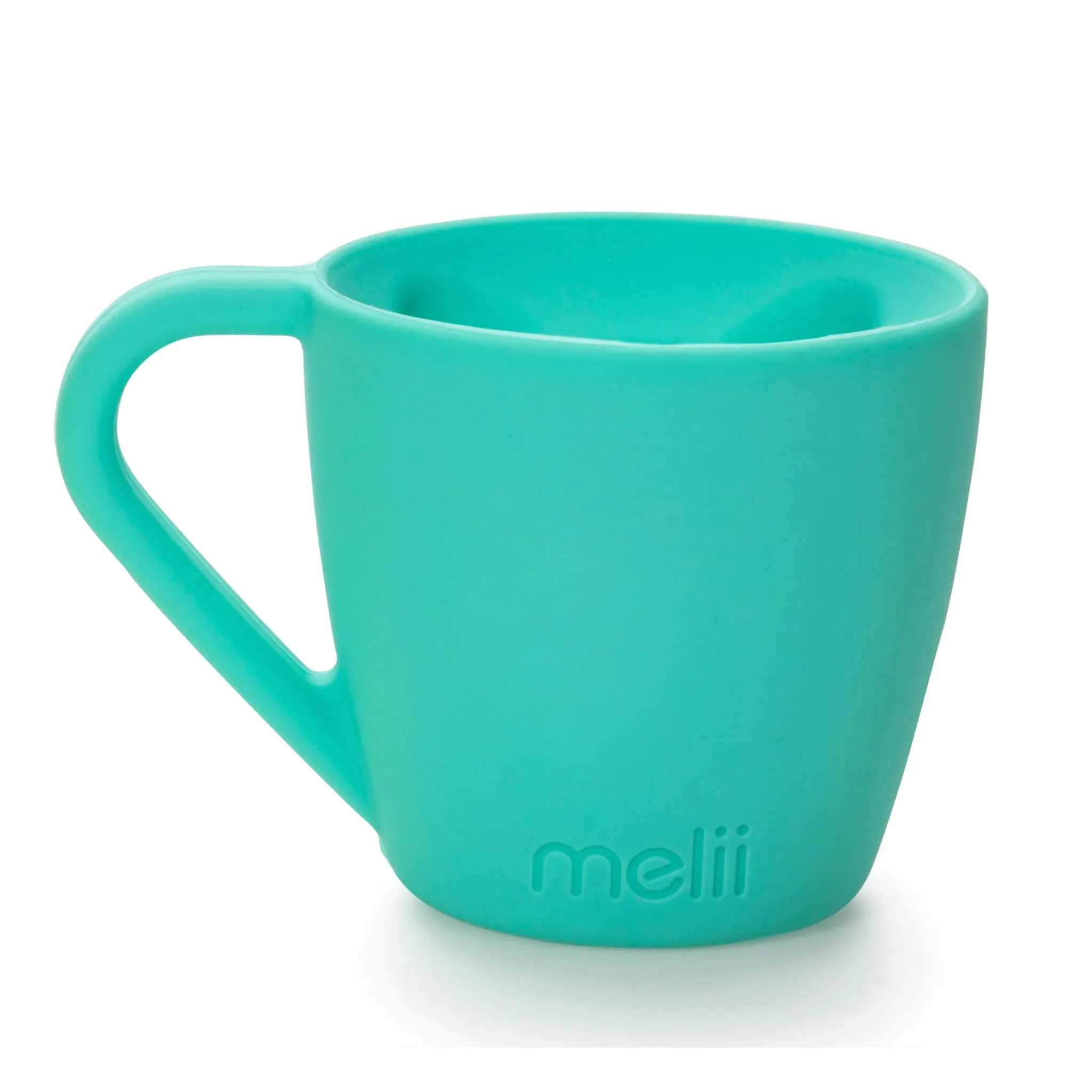 Melii Tasse (2) Ours en Silicone 200ml - Bleu  Lime