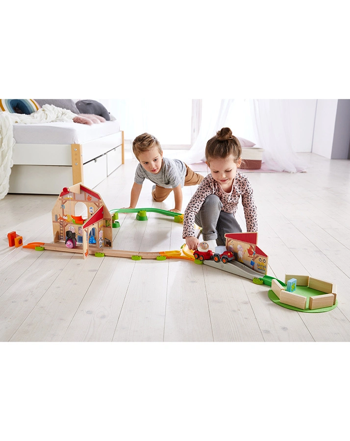 Sound-Kugelbahn KULLERBÜ – BAUERNHOF in bunt