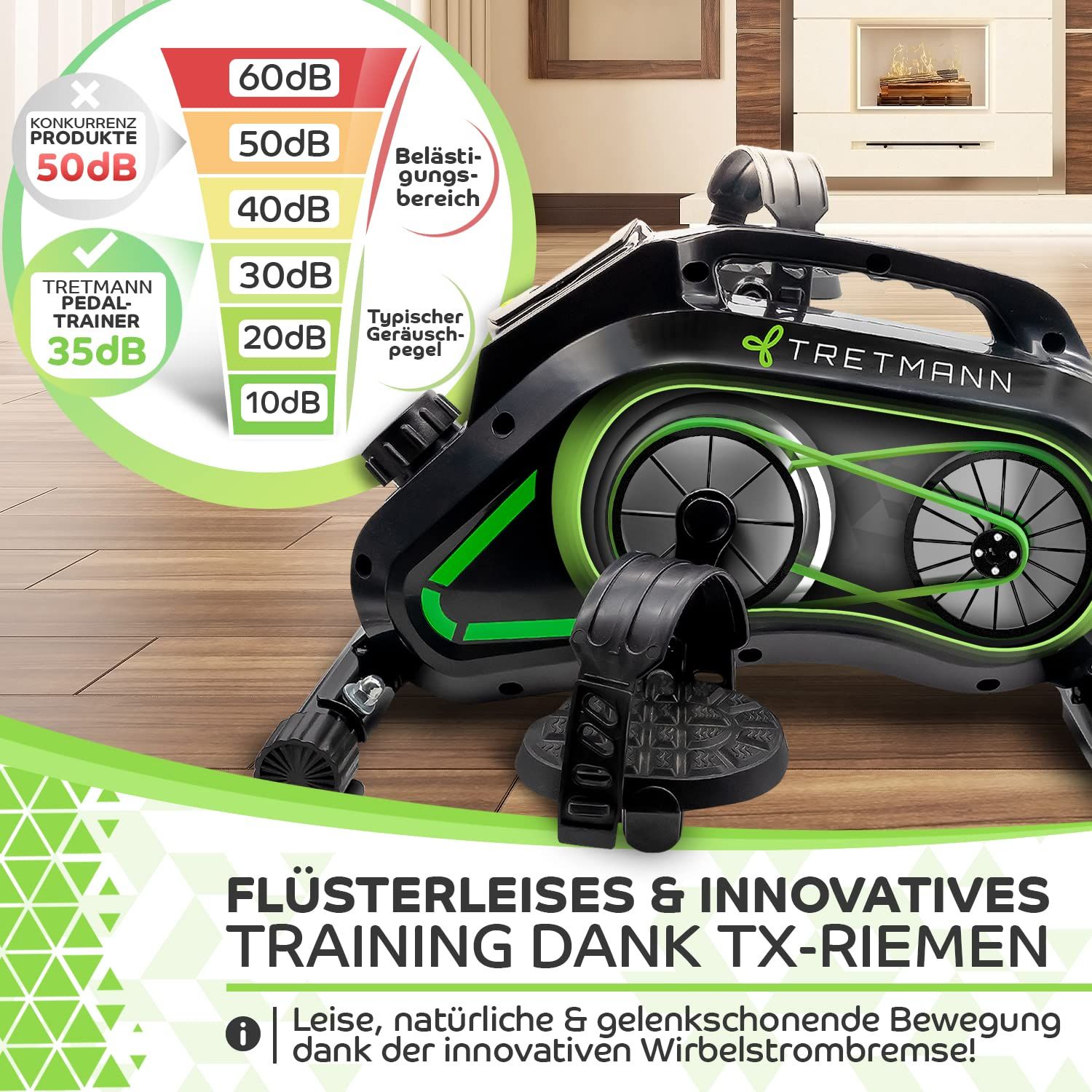 Tretmann Pedaltrainer PRO Set