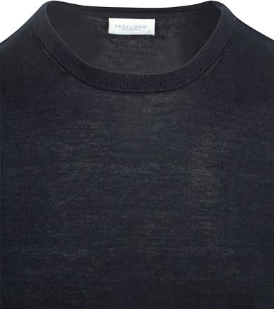 Profuomo T-Shirt Knitted Navy PPWT10005A-P kopen