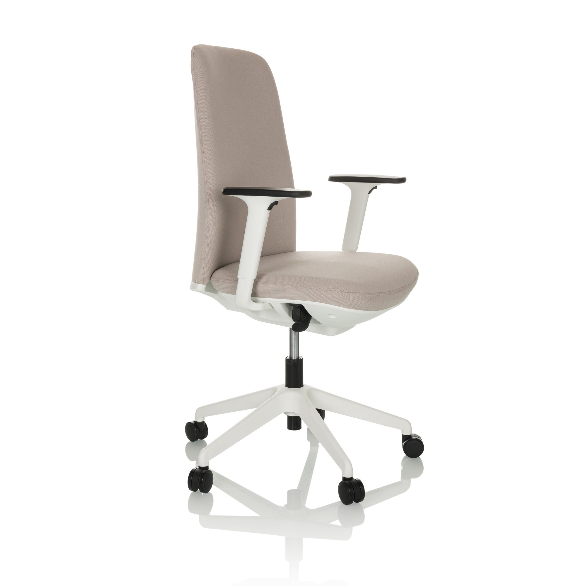 Profi Bürostuhl NESTORA Stoff mit Armlehnen (höhenverstellbar) hjh OFFICE