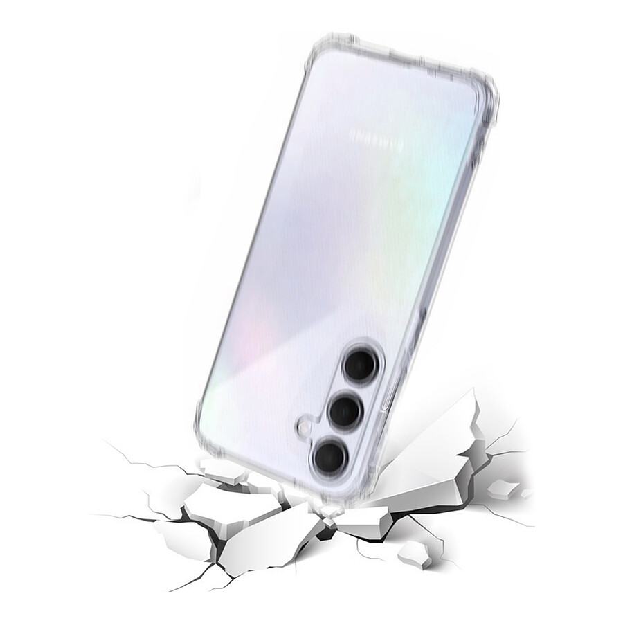 Akashi Coque TPU Angles Renforcés (transparent) - Samsung Galaxy A35 5G