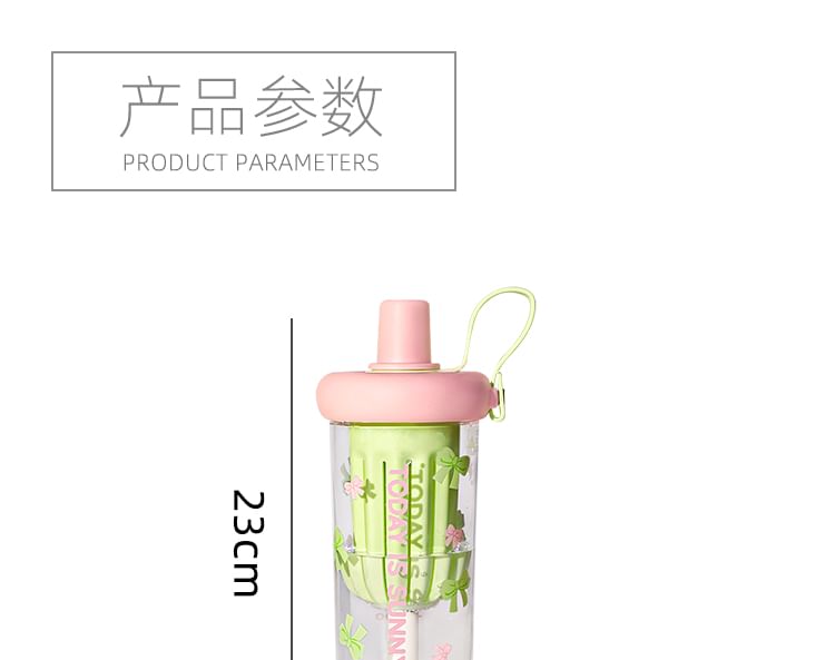 Choyce - Plastic thee-infuser drinkfles