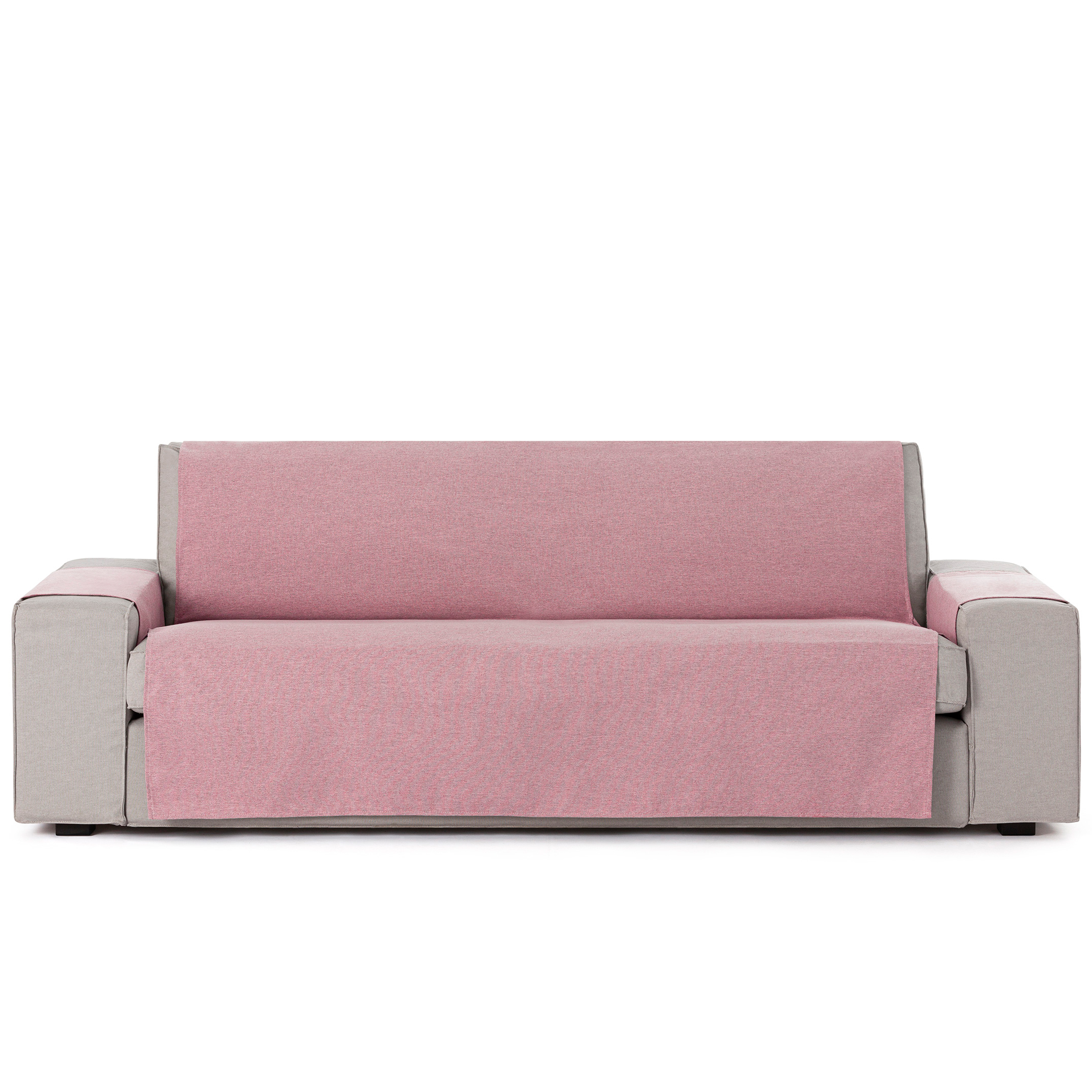 Capa Protetora para Sofá Vipalia, 1 Lugar / Relax, Cor Rosa, Modelo Brisa