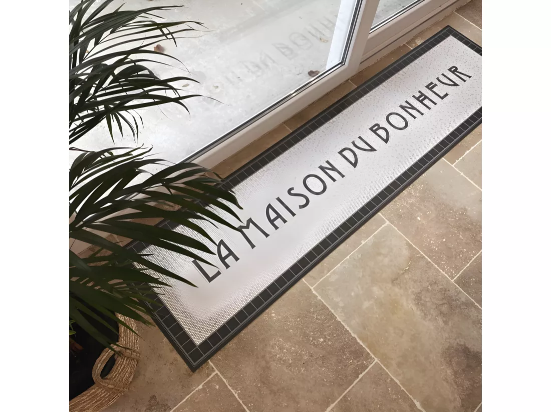 Tapis Vinyle Médium l 50xL120cm - Tesselle - Vinyle