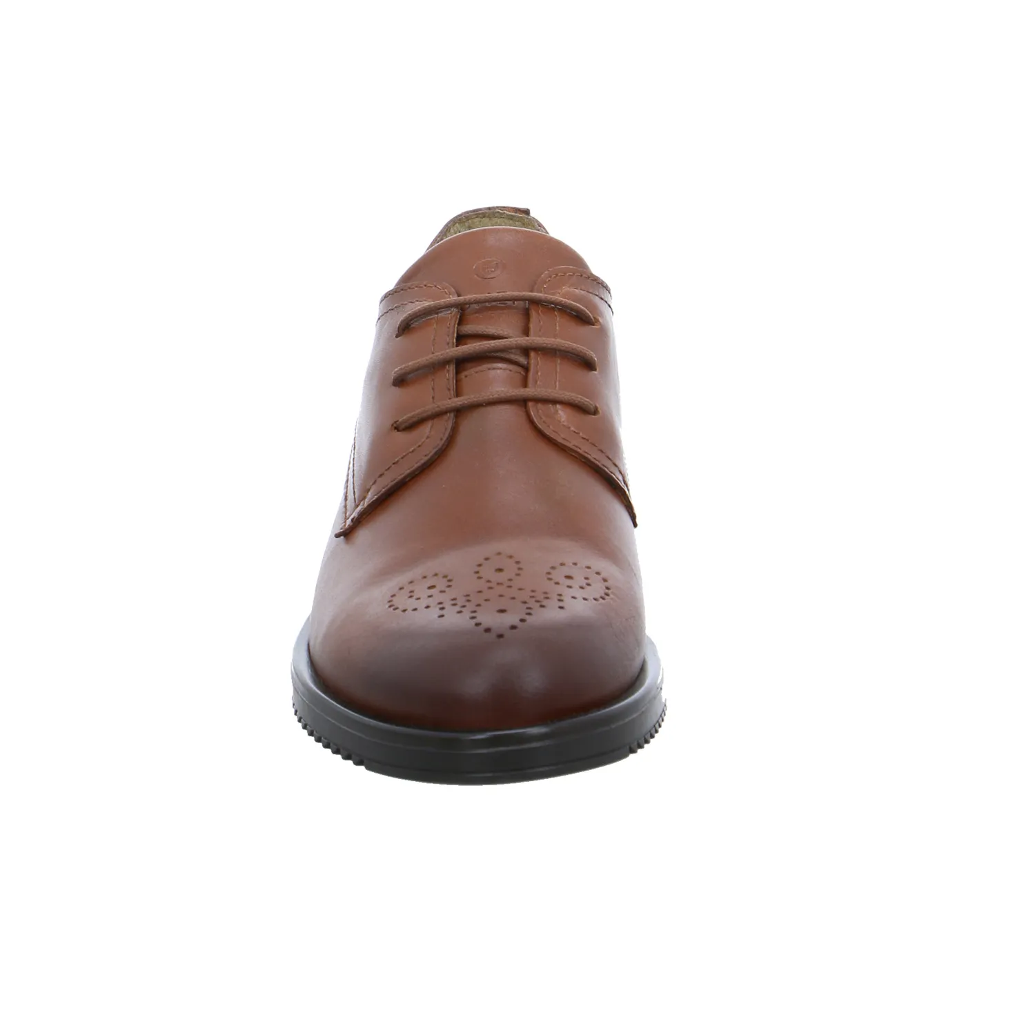 SCHUHENGEL Schnürschuh Cognac Leder