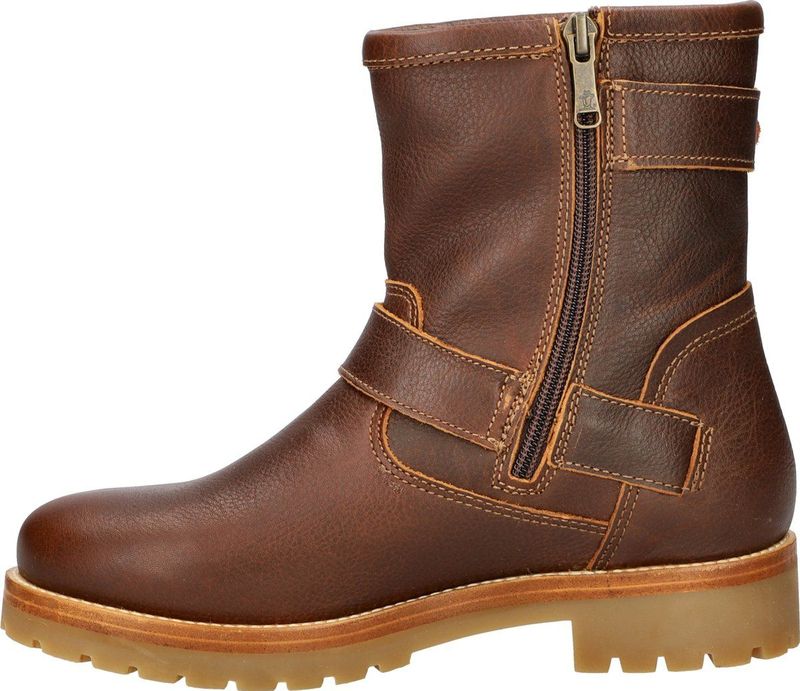 Panama Jack - Felina Igloo - Dames Boot - Cognac - Leer - Gevoerd met Schaapsvacht