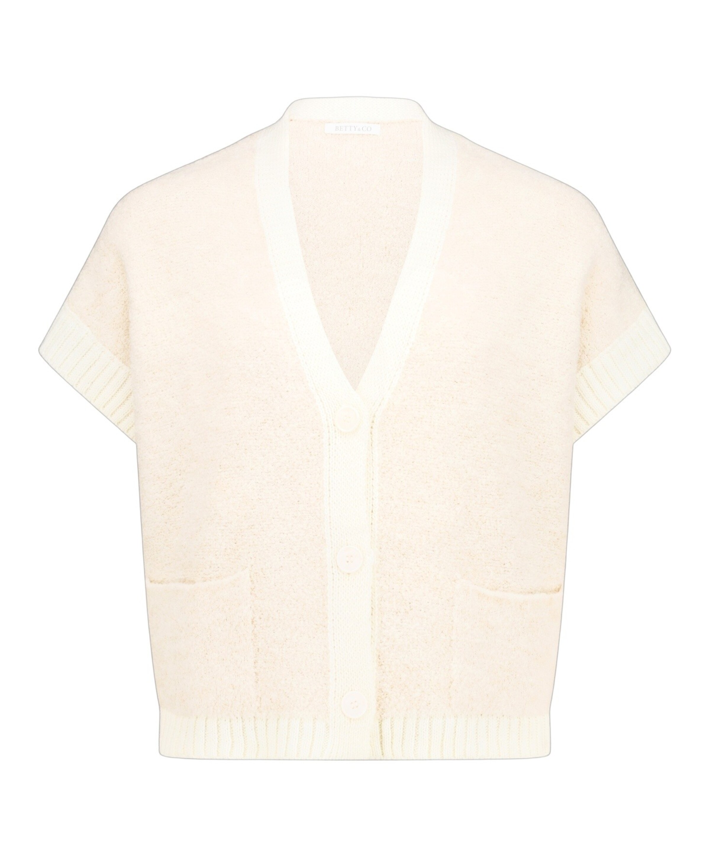 Betty en Co Dames vest ecru
