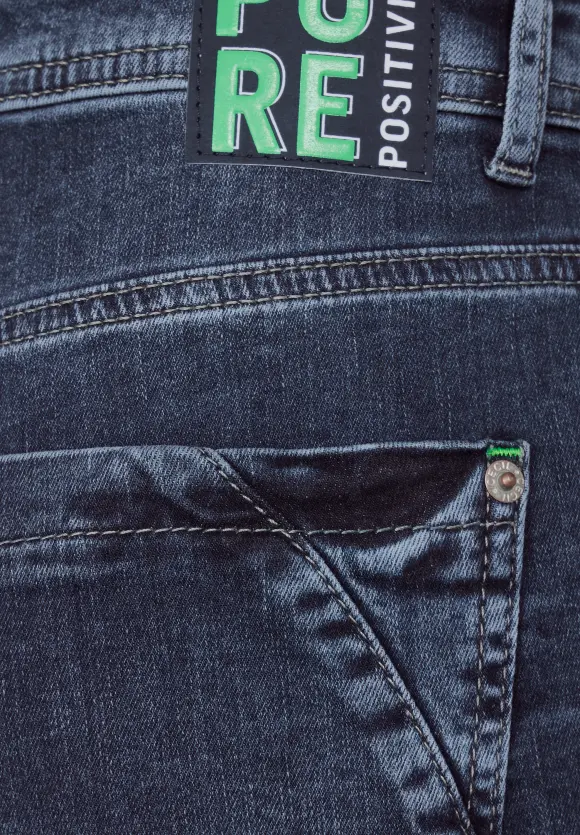 Slim Fit Jeans - dark blue washed