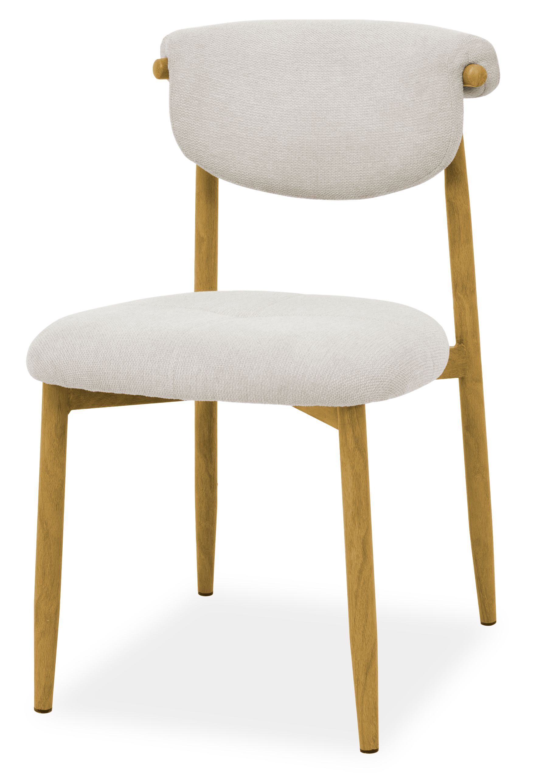 Eetkamerstoel Beige Naturel Kaita B47 x D59.5 x H80 cm