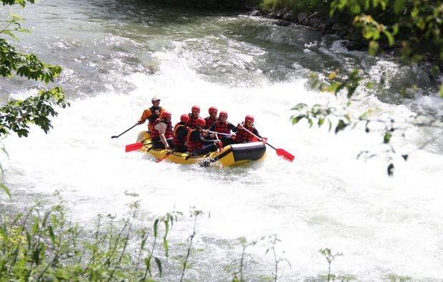 Rafting in Schladming - Wildwasser-Rafting auf Enns
