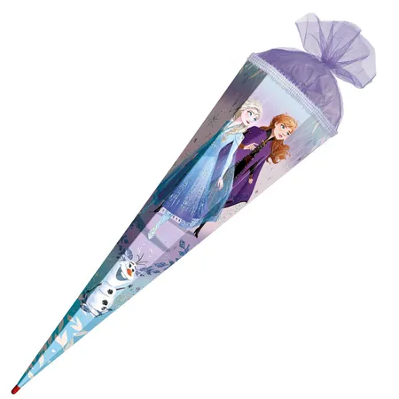 Roth Schultüte Disney Frozen Eiskönigin mit Glitzer, 85 cm, eckig