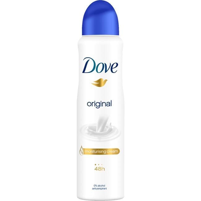 Dove Original Anti-Transpirant Deodorant Spray 150 ML