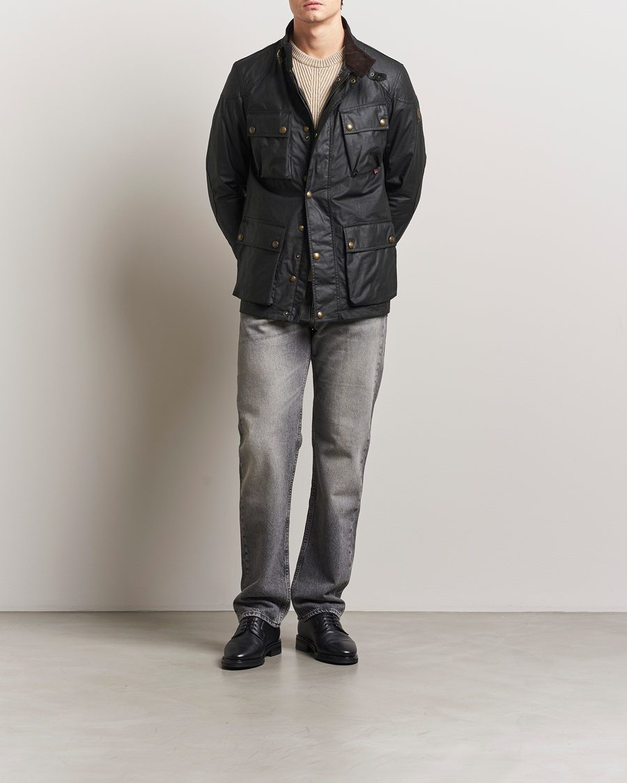 Belstaff Fieldmaster Wax Jacket Black