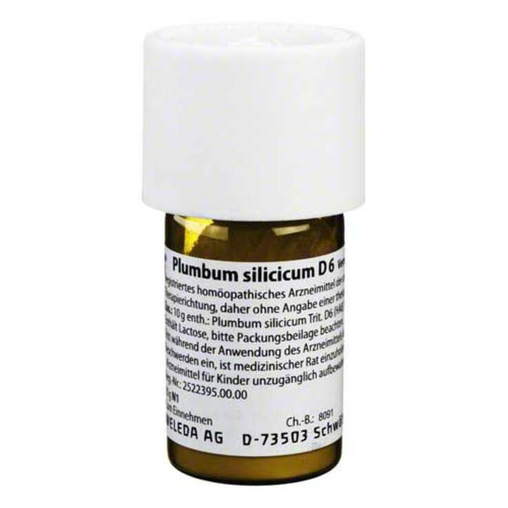 Plumbum silicicum D 6 Trituration, 20 g