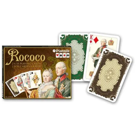 Piatnik Rococo Spielkarten 2x55 Blatt