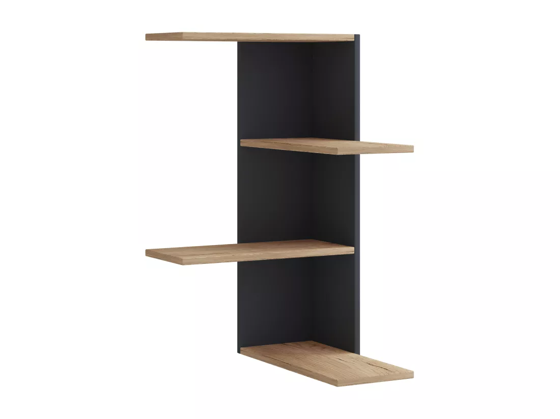 Étagère murale en bois Étagère d'angle Étagère Balos