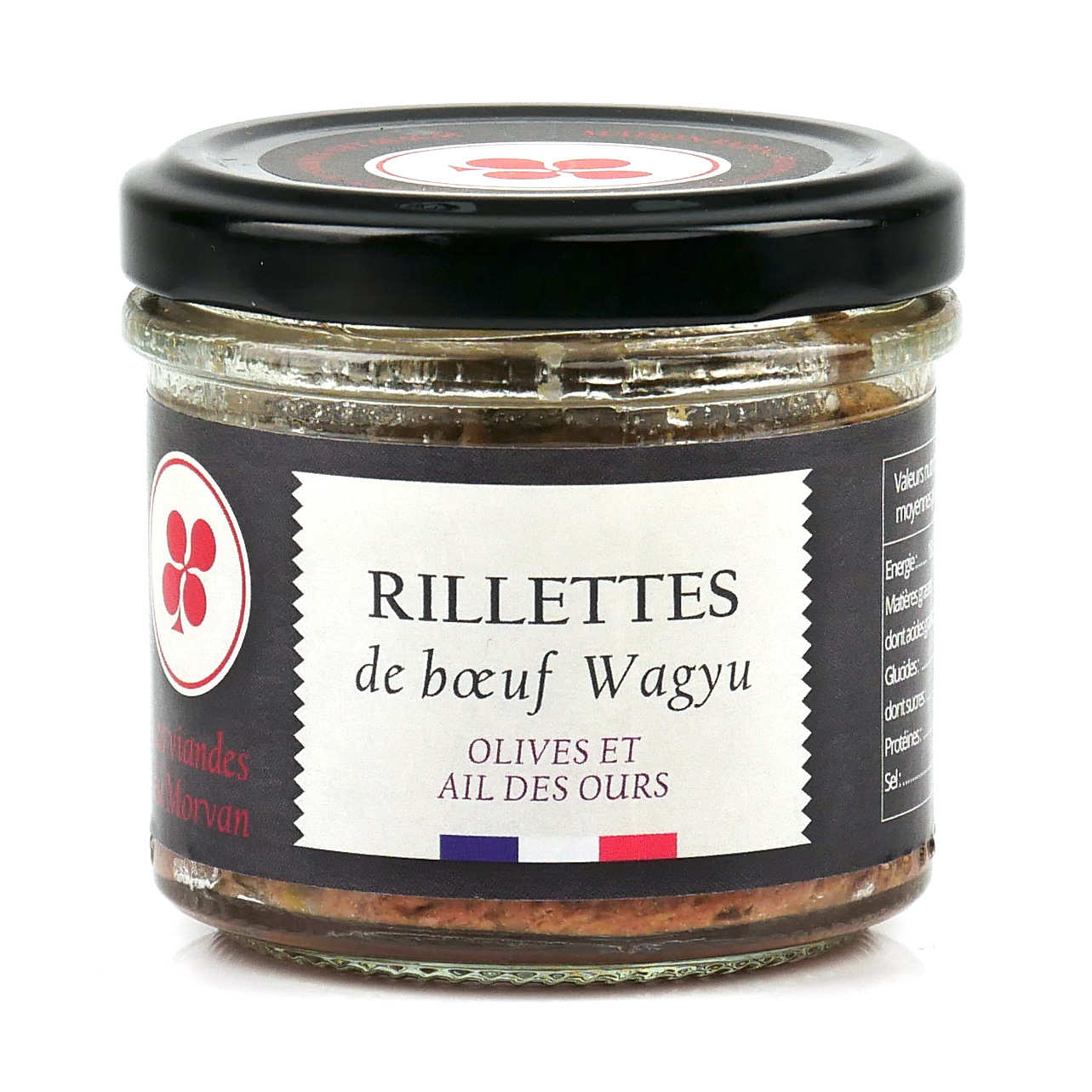 Rillettes de boeuf Wagyu olives et ail des ours