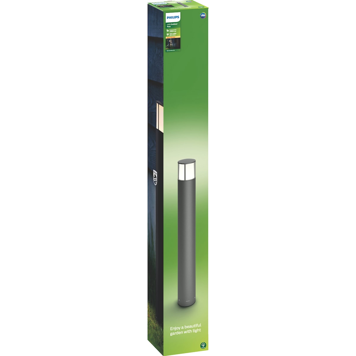Philips Stock utendørs stolpelampe 5,5W
