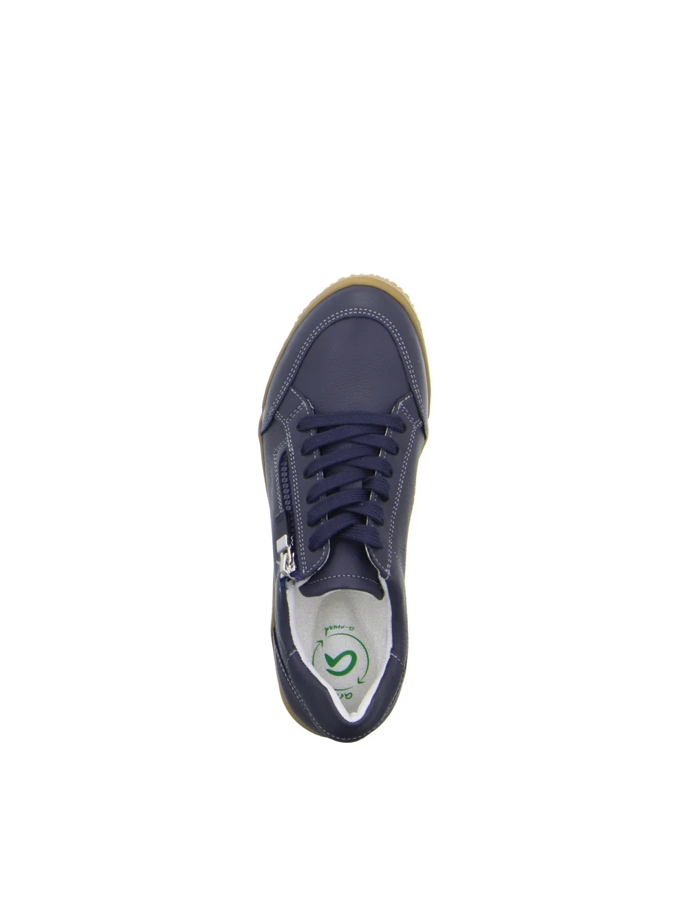 Schnürschuh Nature blau