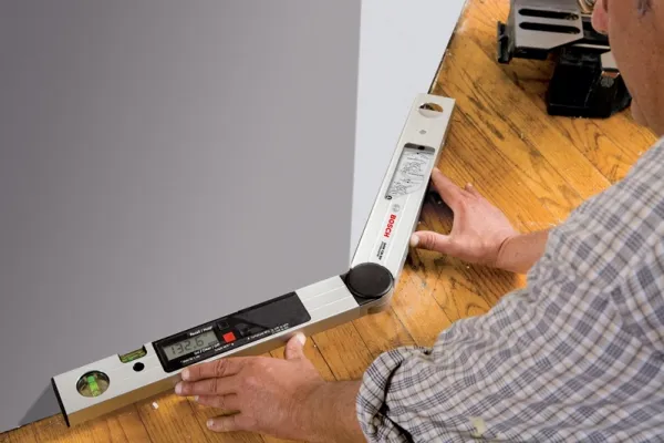 Bosch Professional Winkelmesser GAM 220 Schenkel 40cm 4xAA-B. Tasche 0601076500 Vinkelmåler