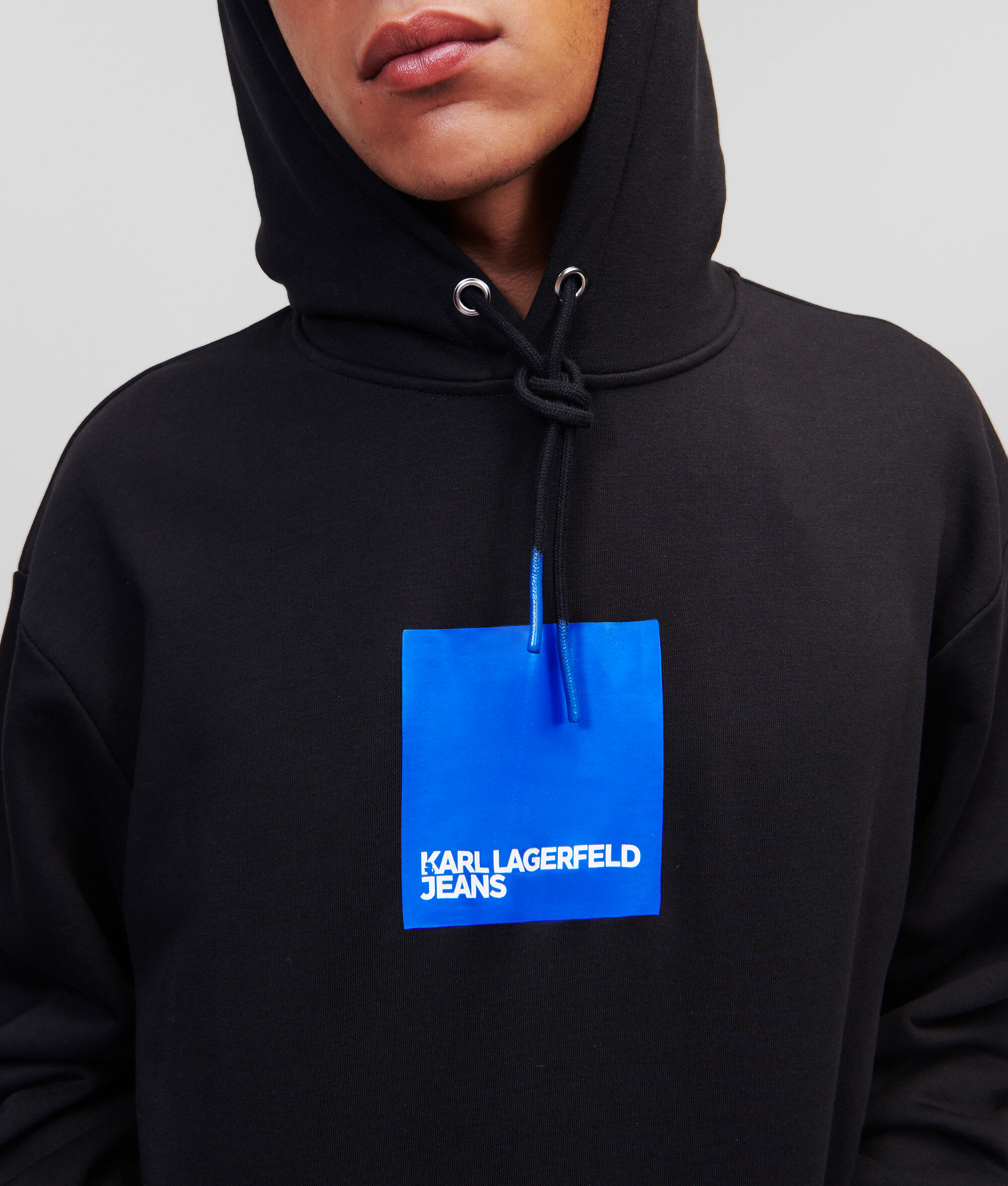 SWEAT À CAPUCHE AVEC LOGO KLJ