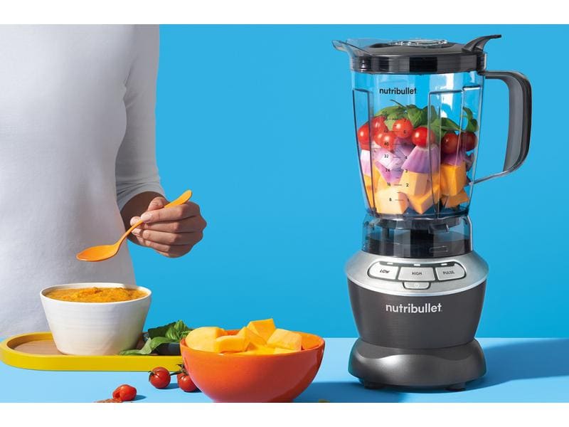 NUTRiBULLET Nährstoffextraktor Combo Schwarz Standmixer Blender Combo