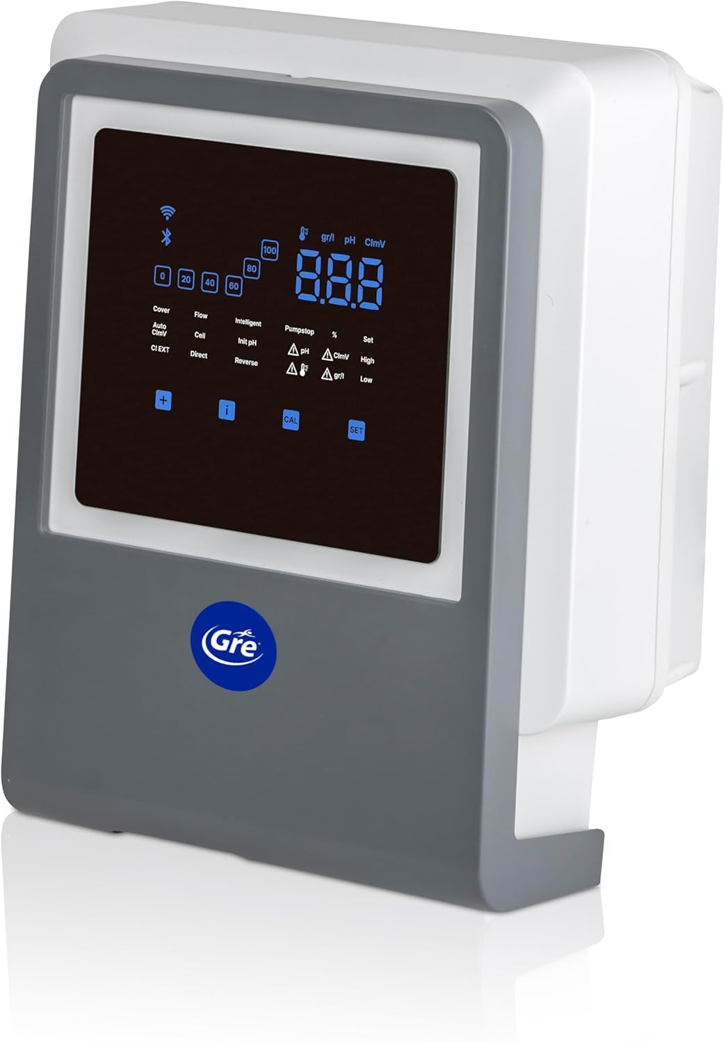 Gre SWGA60 - Angeschlossene Salzelektrolyse, All-in-one mit PH-Controller, für Pools bis zu 60 m3
