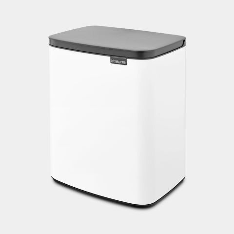 Bo Afvalemmer, 12 liter - White