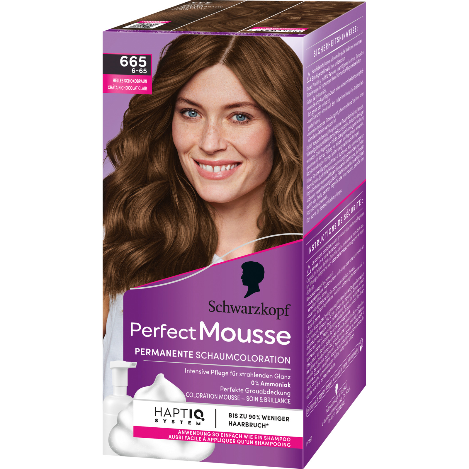 Schwarzkopf Perfect Mousse Helles Schokogold 665