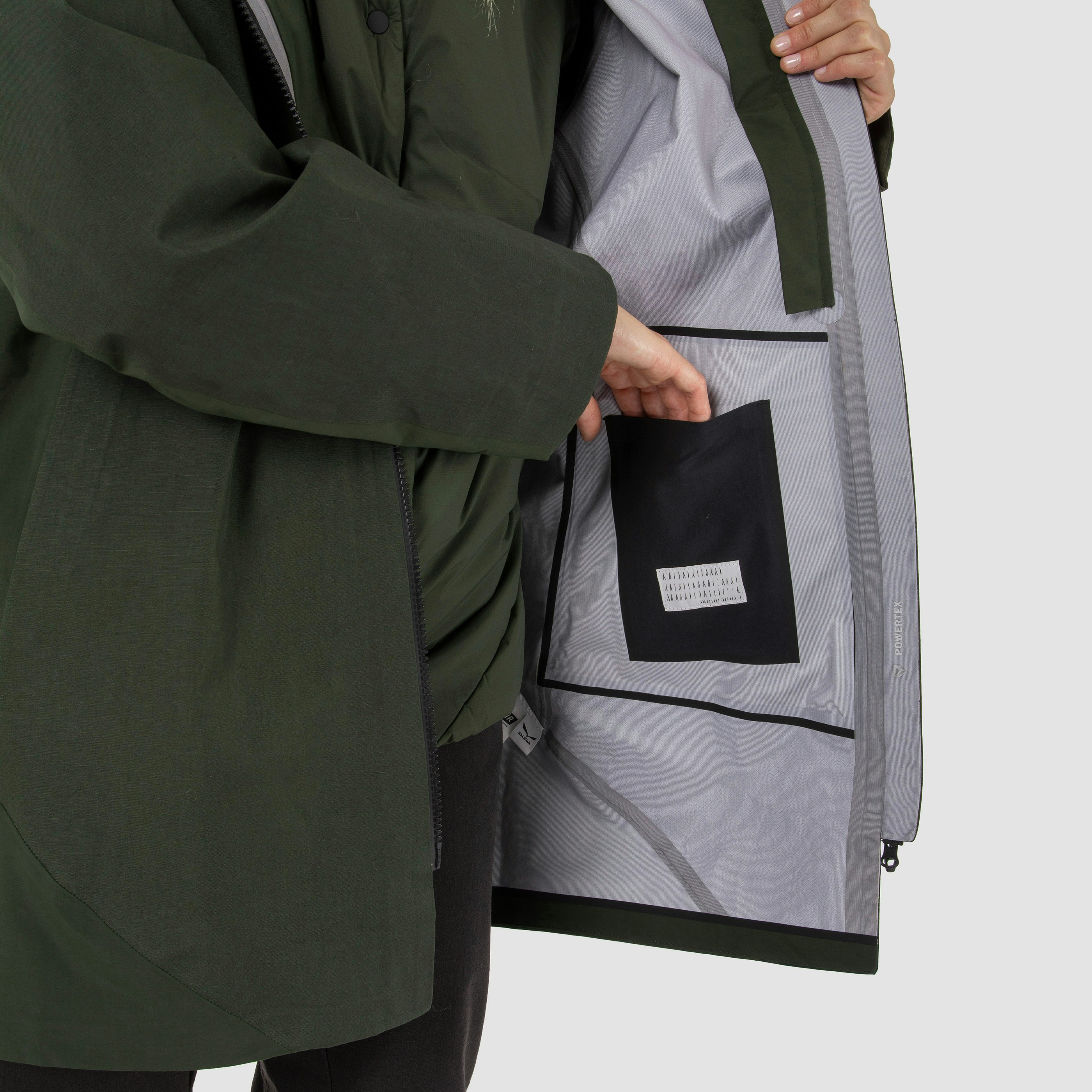 Fanes 3 Layers Powertex Hemp 2 In 1 Parka Damen