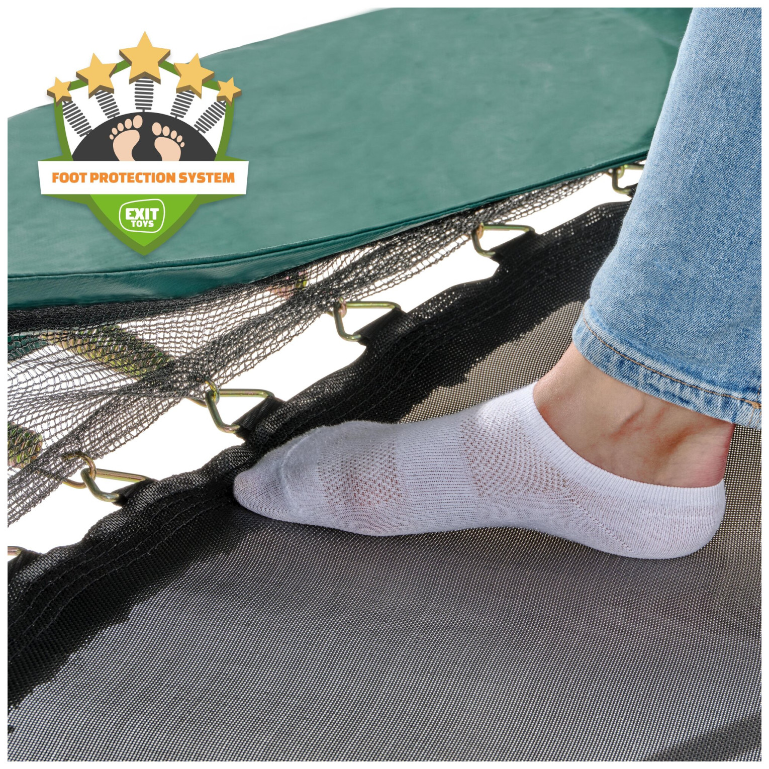 EXIT Allure Premium trampoline ø305cm - groen