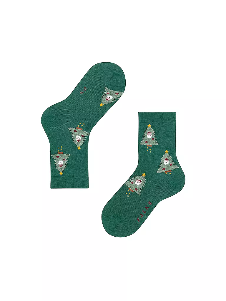 FALKE Kinder Socken SPACEROCKET emerald grün