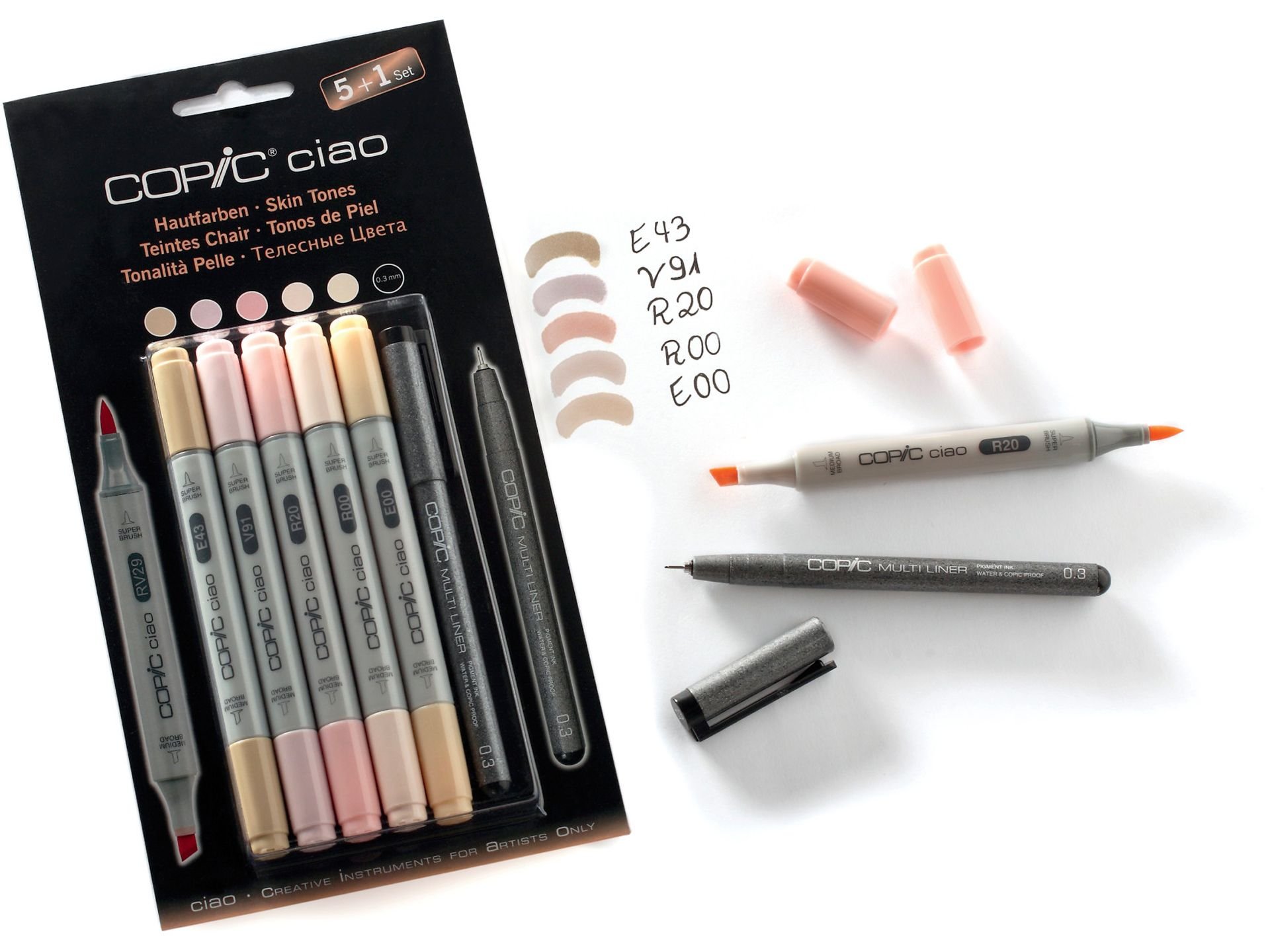 Copic Ciao, 6er-Set